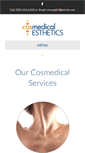 Mobile Screenshot of cosmedicalesthetics.com